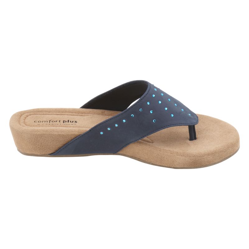 Sandalias-Navy-Comfort-para-mujer-PAYLESS