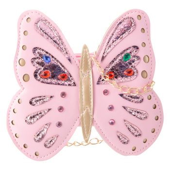 Cartera con dieño de mariposa para niña