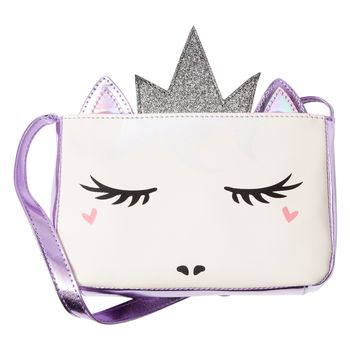 Bolso con diseño de gato con tiara para niña