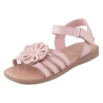 Sandalias Mila con diseño de flor para niña pequeña