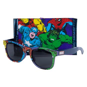 Gafas de sol y billetera con diseño de Avengers para niño