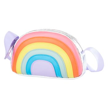 Bolso con diseño de arco iris para niña