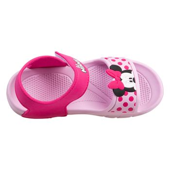 Sandalias con diseño de Minnie para niña pequeña