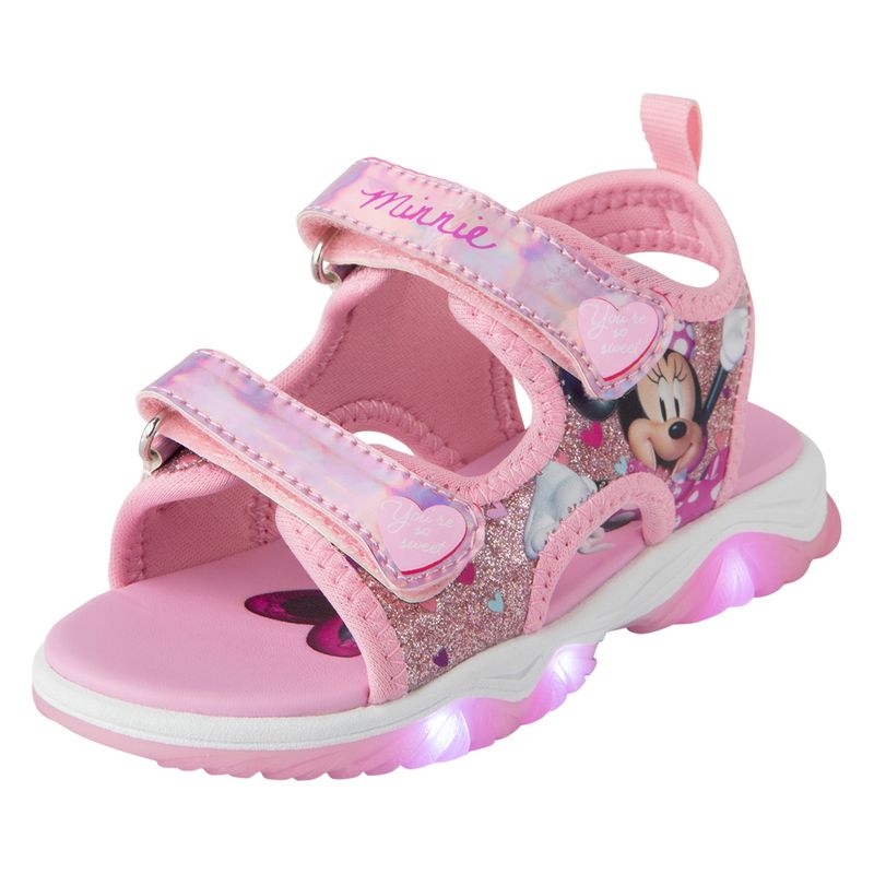 Sandalias-con-diseño-de-Minnie-para-niña-pequeña