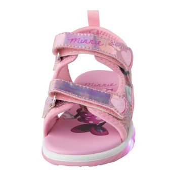 Sandalias con diseño de Minnie para niña pequeña