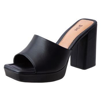 Sandalias con taco ancho para mujer