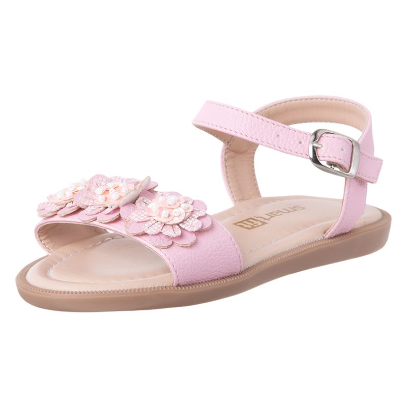 Sandalias-con-diseño-de-flores-para-niña-pequeña