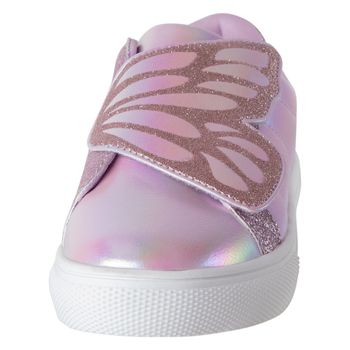 Zapatos caules Millie con diseño de mariposa para niña