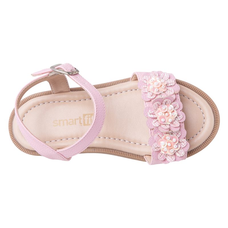 Sandalias-con-diseño-de-flores-para-niña-pequeña