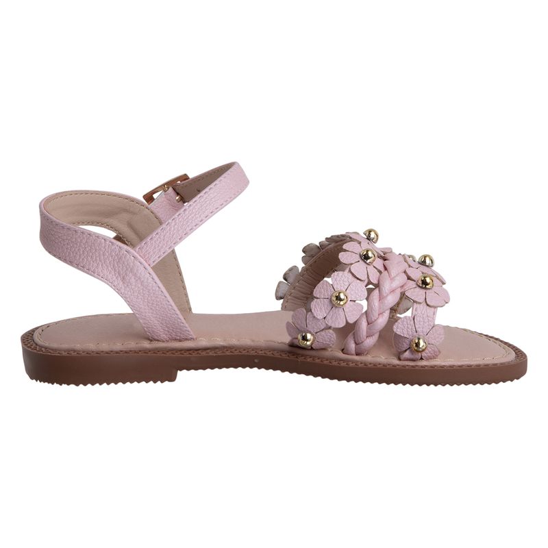 Sandalias-con-diseño-de-trenza-y-flores-para-niña-pequeña