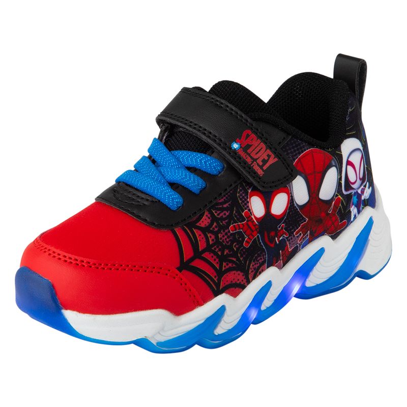 Zapatos-casuales-con-diseño-de-Spiderman-para-niño-pequeño