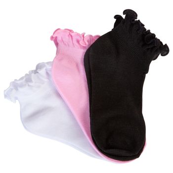 Paquete de 3 pares de medias para niña