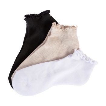 Paquete de 3 pares de medias para mujer