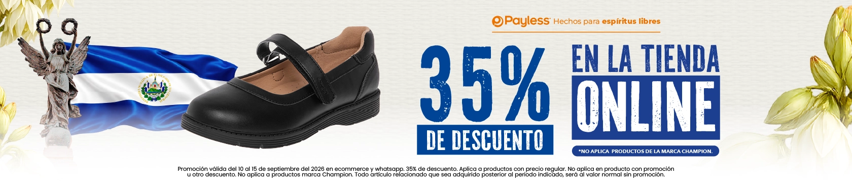 35% en toda la tienda online